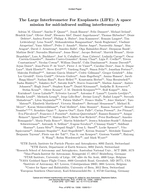 The Large Interferometer for Exoplanets (LIFE): A Space Mission for Mid-Infrared Nulling Interferometry